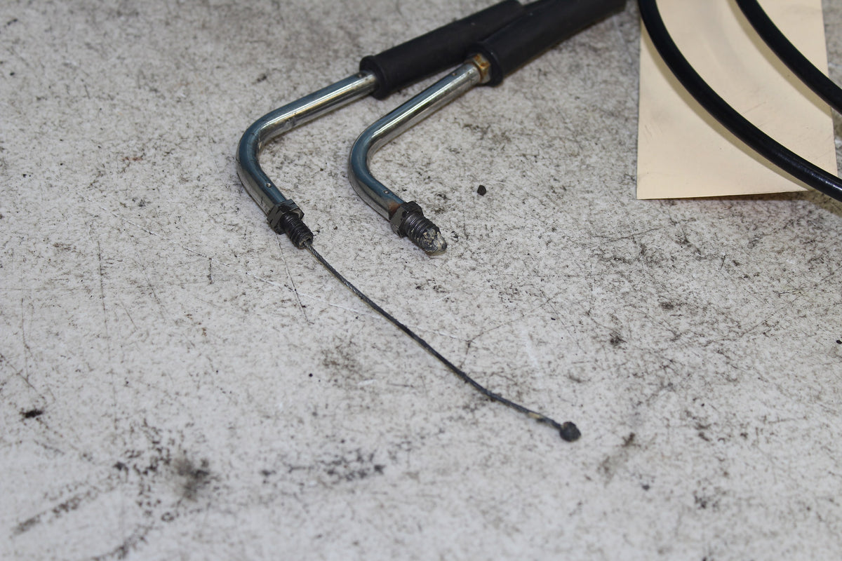 88-03 Sportster XLH 1200 883 Throttle Cables Extended for 14" Ape Hanger Bar