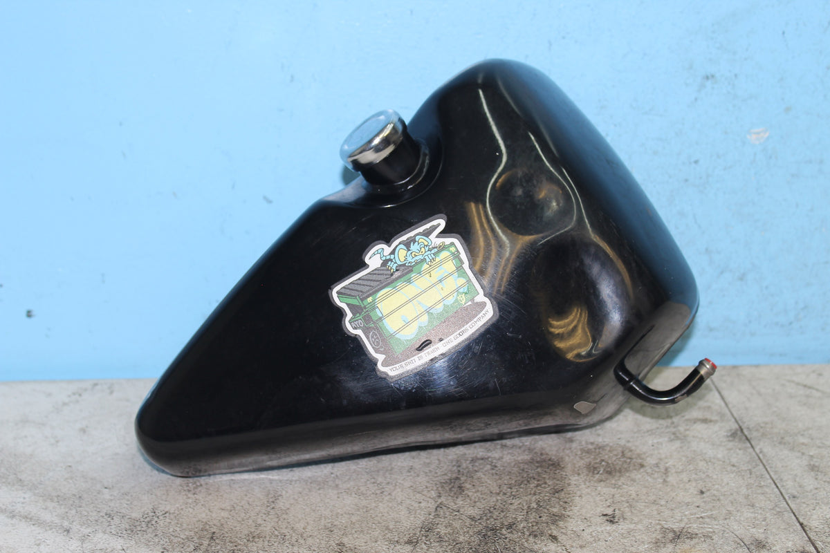 83-93 Harley Sportster XLH 1200 883 Oil Tank Reservoir Holder *DMG* Dipstick Cap