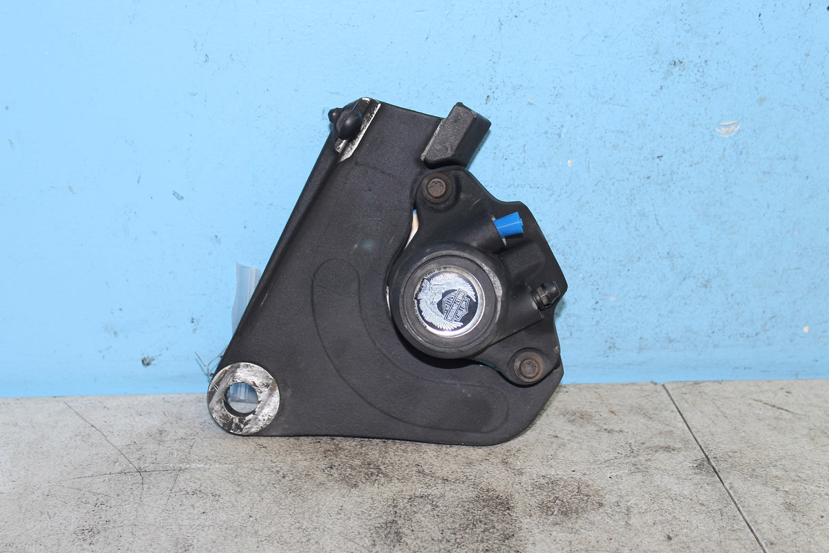 87-99 Harley Sportster XLH 1200 883 Rear Brake Caliper Black w/ Bracket