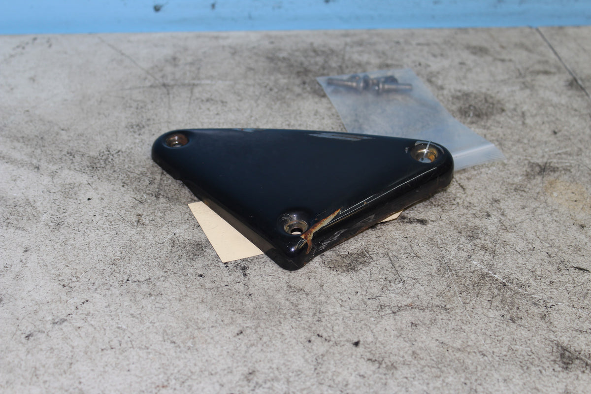 91-03 Sportster XLH 1200 883 Side Cover Frame Ignition Module Trim Panel Black