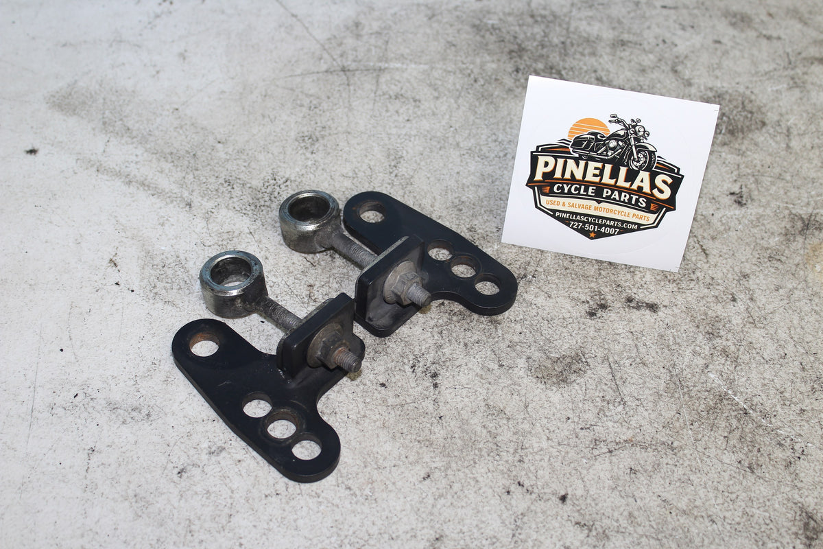 91-96 Harley Sportster XLH 1200 883 Rear Axle Adjusters Tensioners