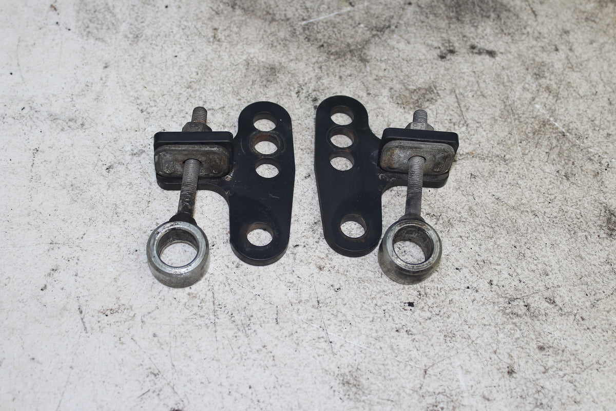 91-96 Harley Sportster XLH 1200 883 Rear Axle Adjusters Tensioners