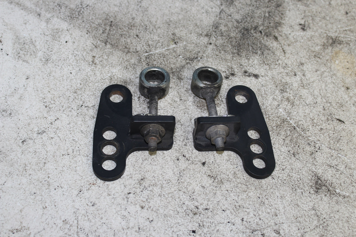 91-96 Harley Sportster XLH 1200 883 Rear Axle Adjusters Tensioners