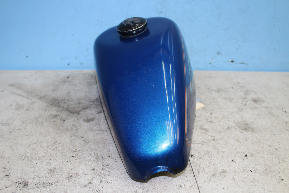 92-03 Harley Sportster XLH 1200 883 Gas Fuel Tank Blue