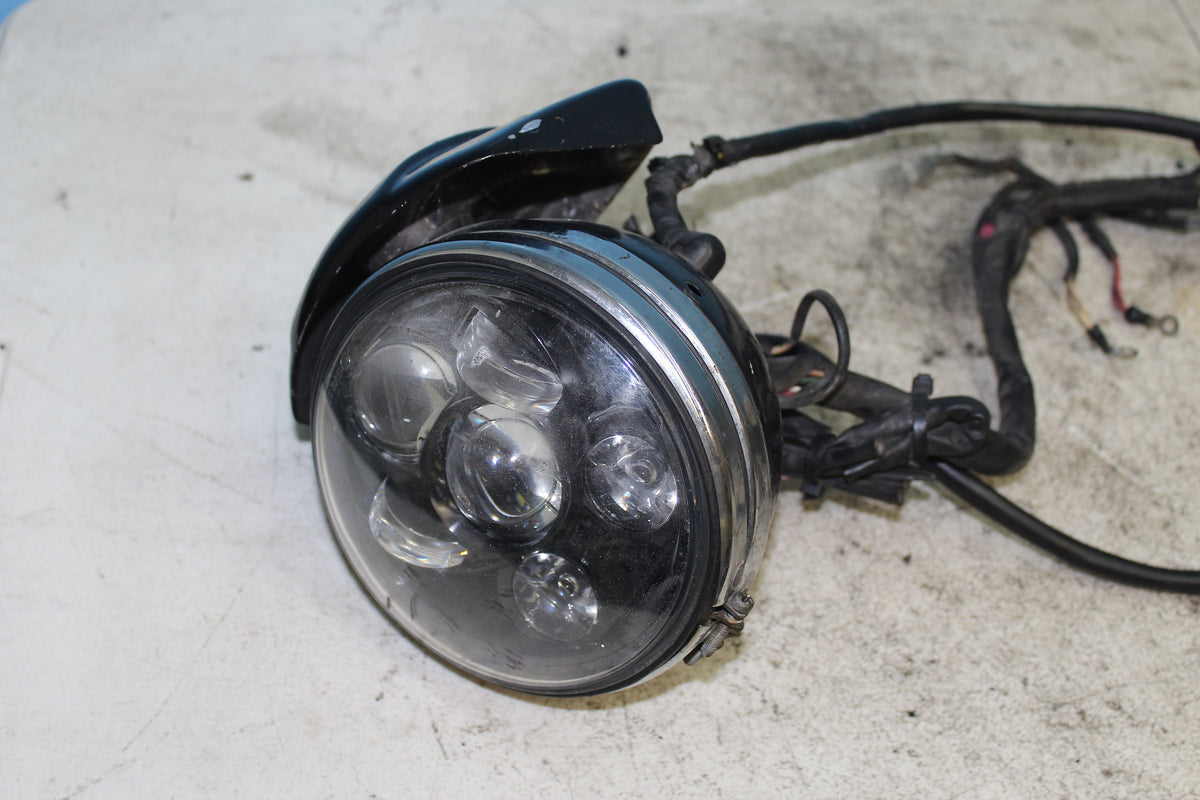 92-93 Sportster XLH1200 883 Wire Harness Loom Hand Control Ignition Light NO KEY