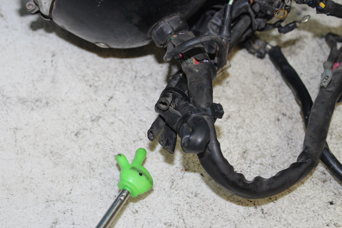 92-93 Sportster XLH1200 883 Wire Harness Loom Hand Control Ignition Light NO KEY
