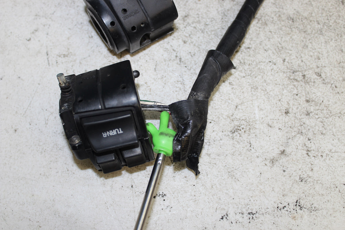 92-93 Sportster XLH1200 883 Wire Harness Loom Hand Control Ignition Light NO KEY
