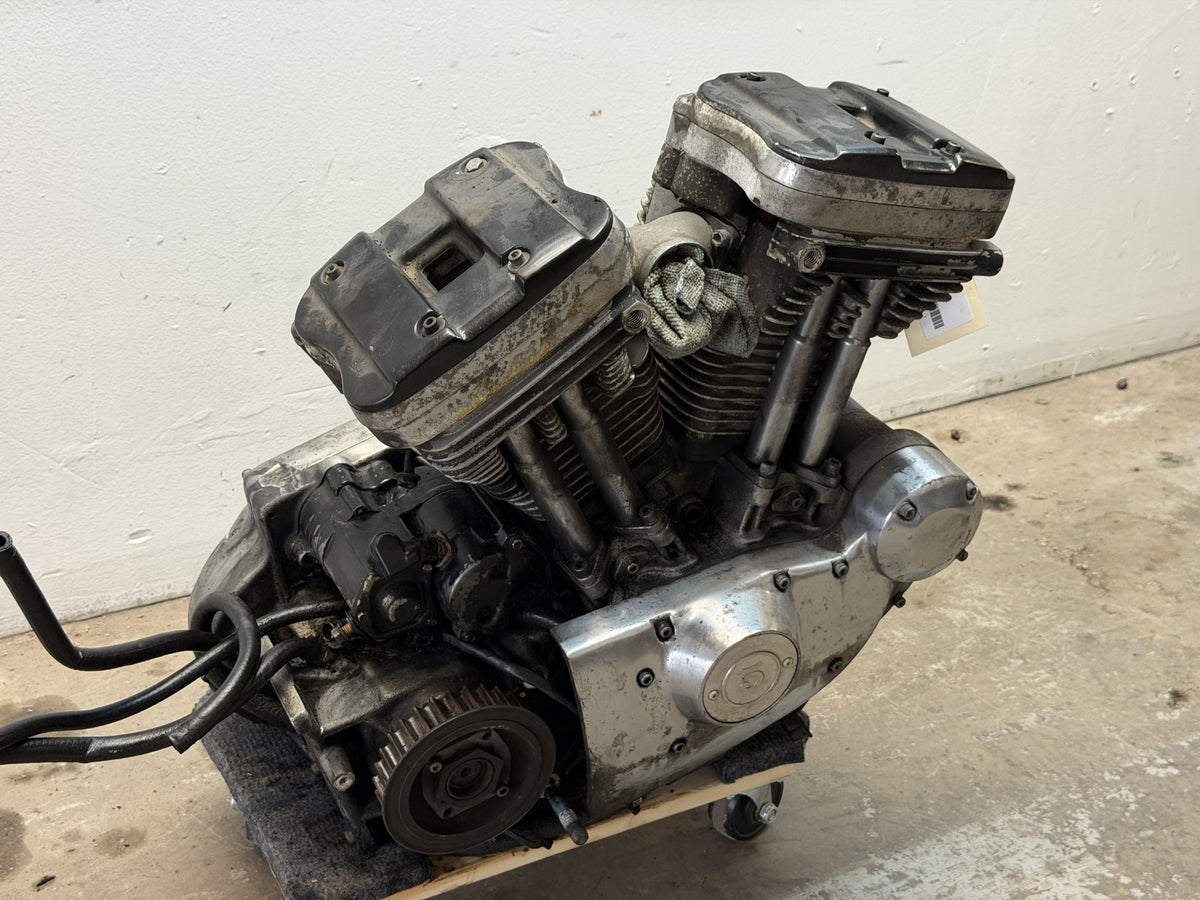 91-03 Harley Sportster XLH1200 Engine Motor Transmission 1200 5 Speed Evo RUNS
