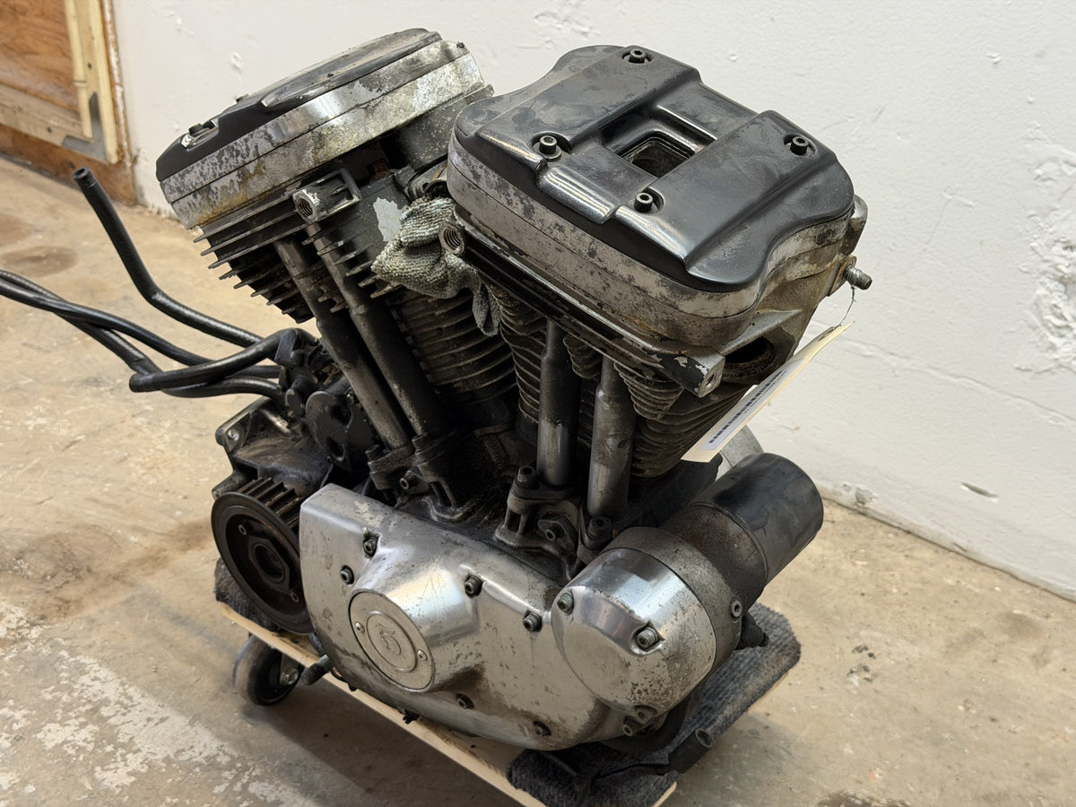 91-03 Harley Sportster XLH1200 Engine Motor Transmission 1200 5 Speed Evo RUNS