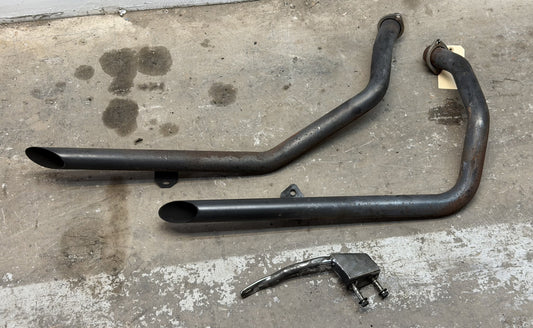86-03 Harley Sportster XLH 1200 Exhaust Pipes Mufflers Header