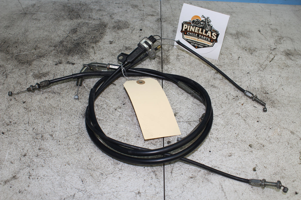 97-04 Suzuki Marauder VZ800 Throttle Cables Pull Push Pair
