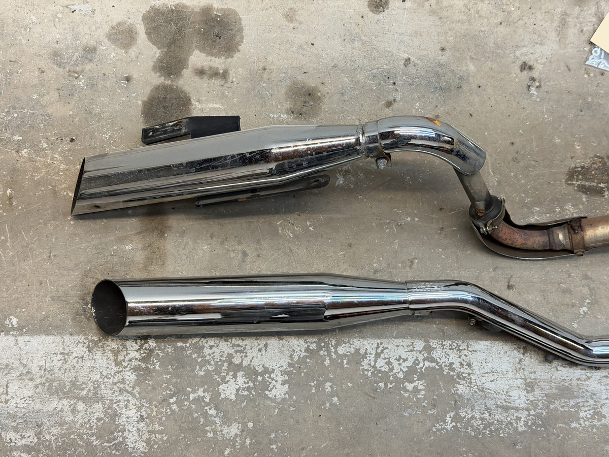 97-04 Suzuki Marauder VZ800 Vance & Hines Exhaust Pipe Muffler Header Chrome