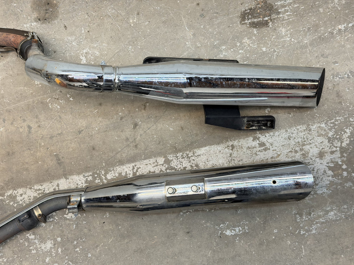 97-04 Suzuki Marauder VZ800 Vance & Hines Exhaust Pipe Muffler Header Chrome