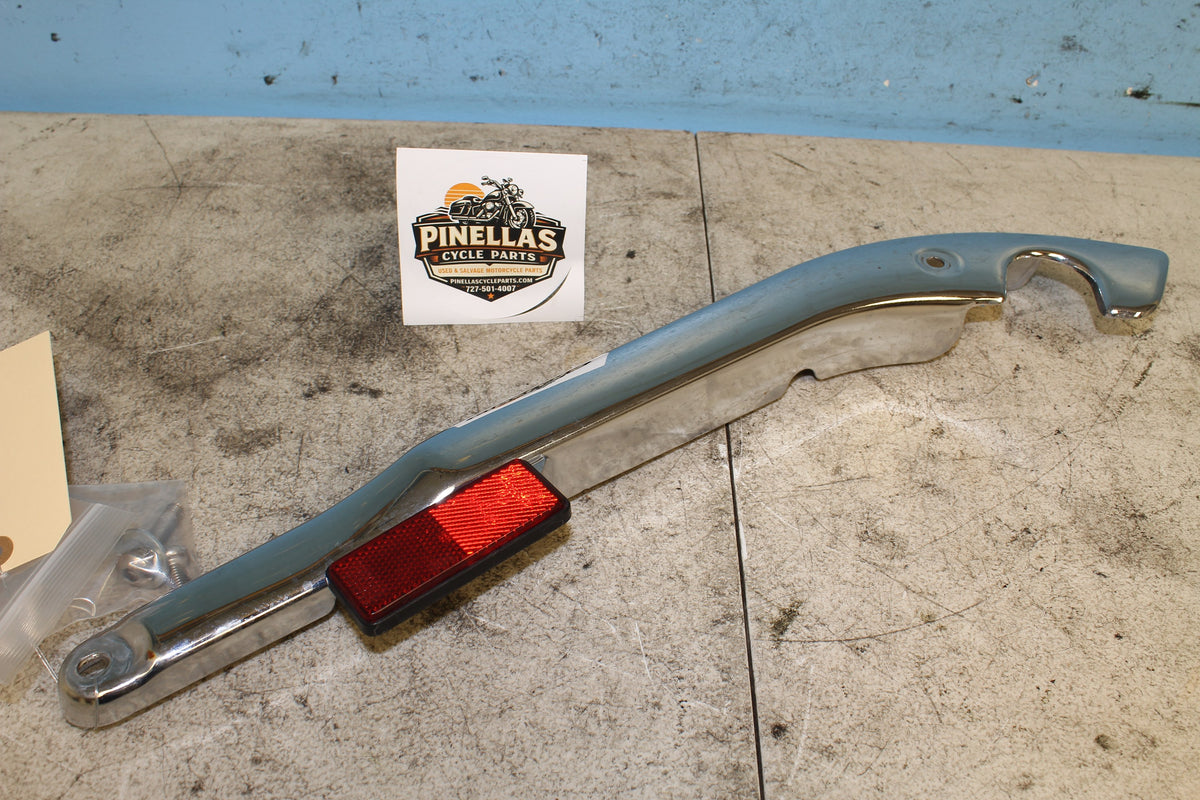 97-04 Suzuki Marauder VZ800 Right Rear Frame Cover Fender Mount Strut Chrome