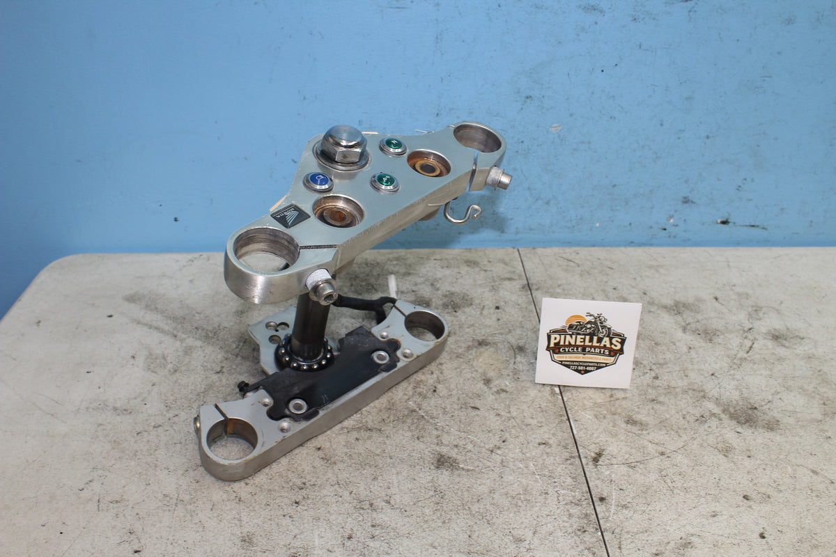 08-12 Honda Shadow Aero VT750C Triple Tree Upper Lower Steering Stem Fork Clamps
