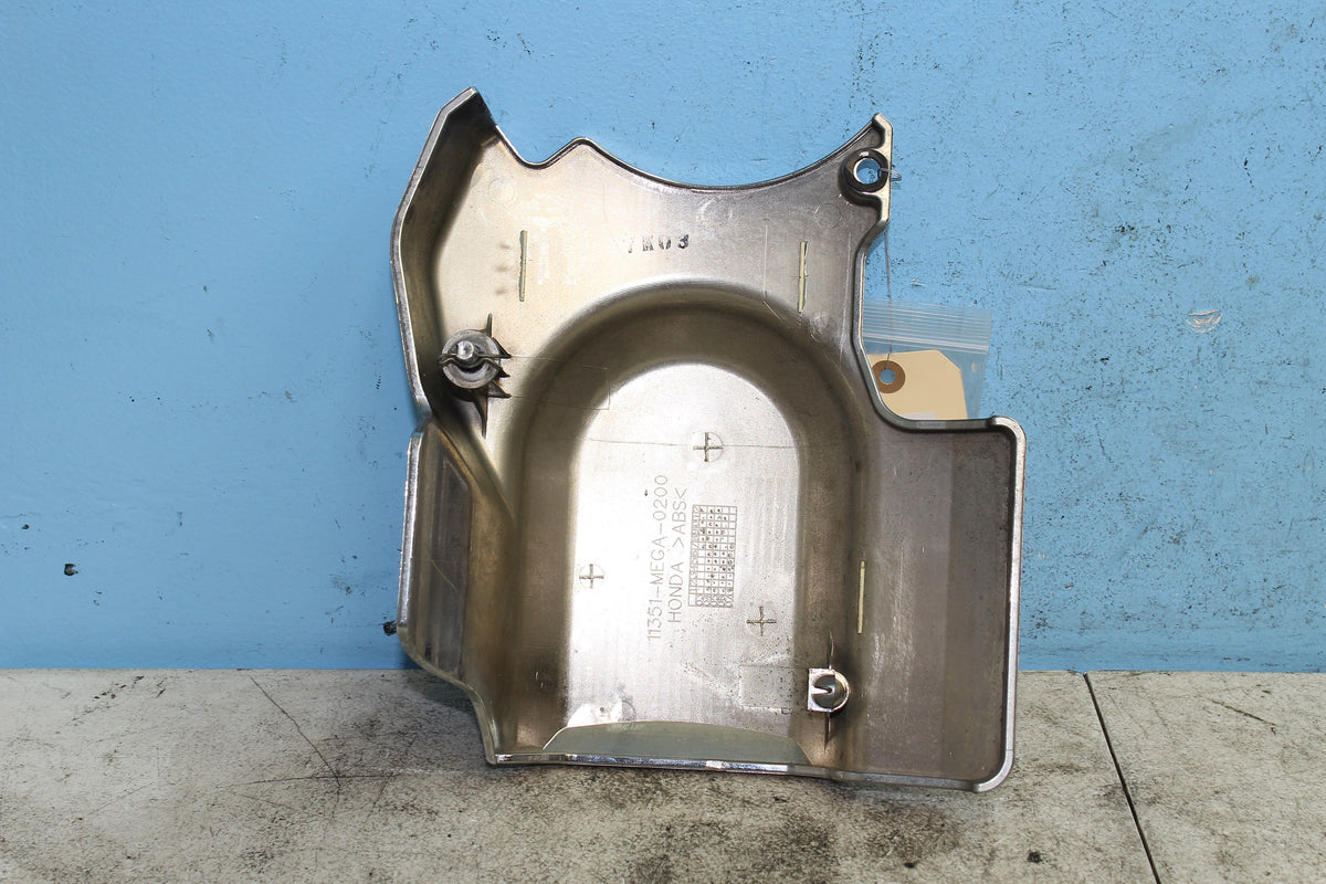 04-09 Honda Shadow Aero VT750C Engine Cover Left Lower Crankcase Side Trim