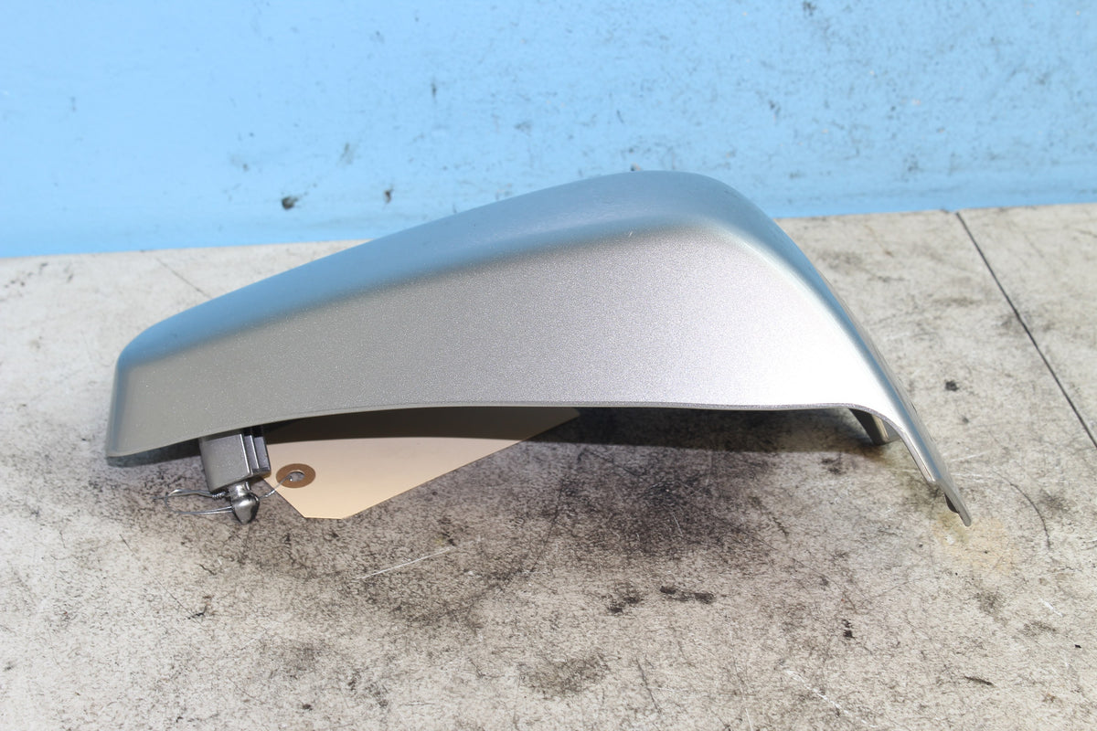04-09 Honda Shadow Aero VT750C Left Side Cover Frame Panel Silver Trim