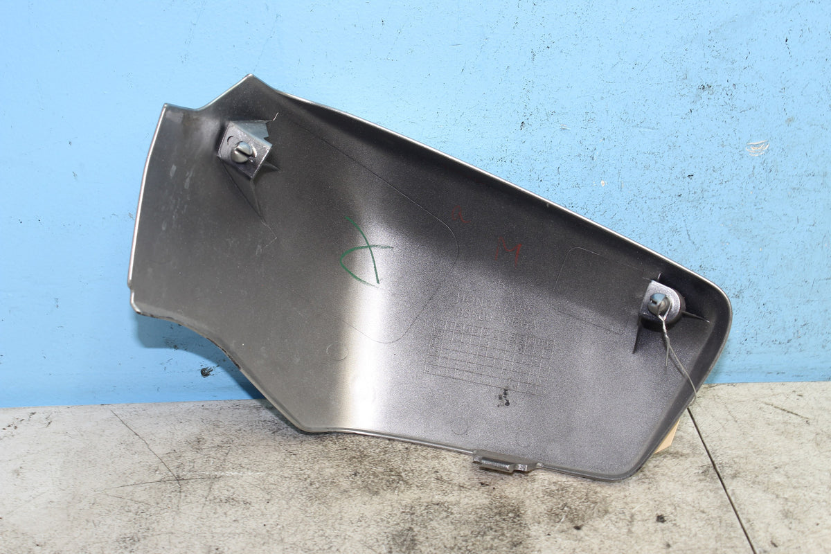 04-09 Honda Shadow Aero VT750C Right Side Cover Frame Panel Silver Trim