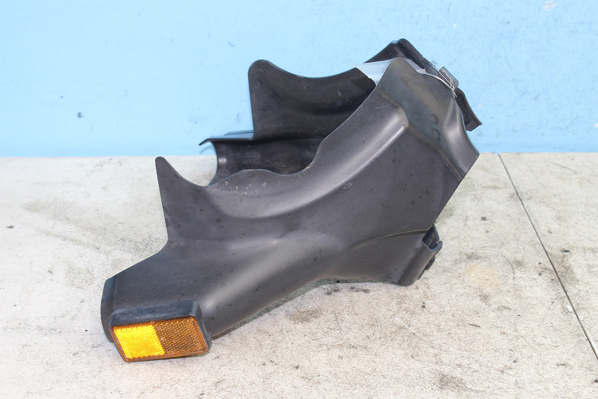04-09 Honda Shadow Aero VT750 Neck Covers Frame Head Tube Covers Left Right Pair