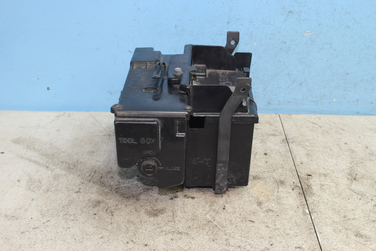 04-08 Honda Shadow Aero VT750C Battery Box Tray Holder Lid Cover Tool Box