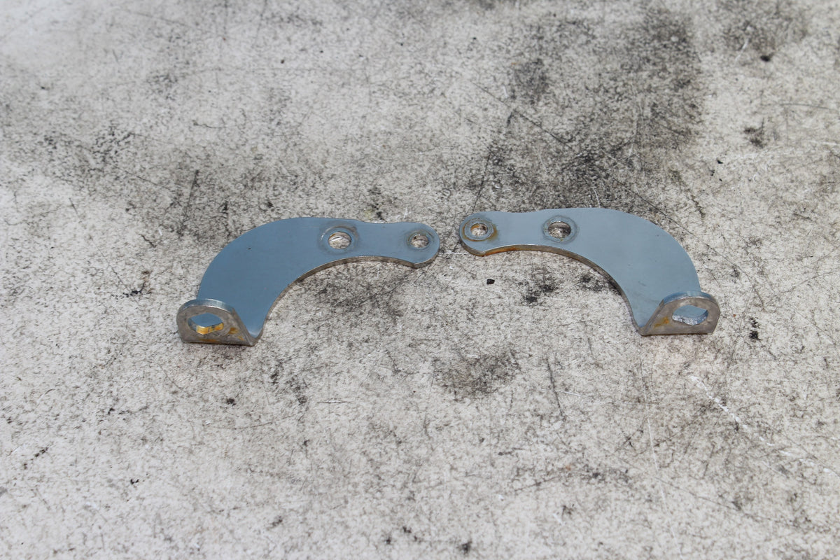 04-09 Honda Shadow Aero VT750C Turn Signal Brackets Front Stays Aux Light Mounts