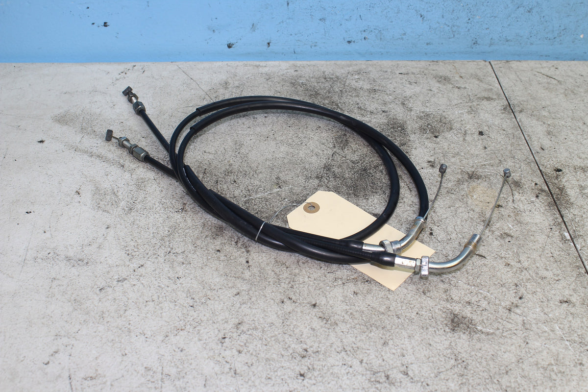 04-09 Honda Shadow Aero VT750C Throttle Cables Pull Push Wire Set
