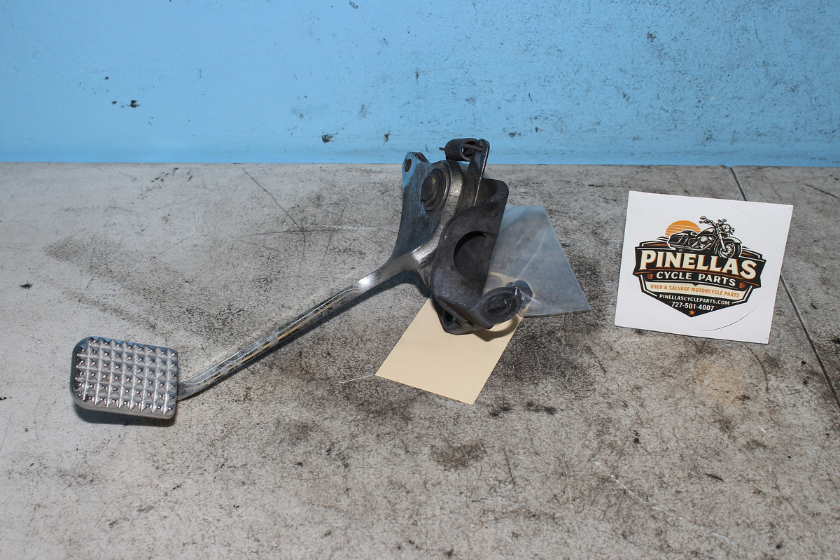 04-09 Honda Shadow Aero VT750C Rear Brake Pedal Lever w/ Bracket Foot Brake Arm