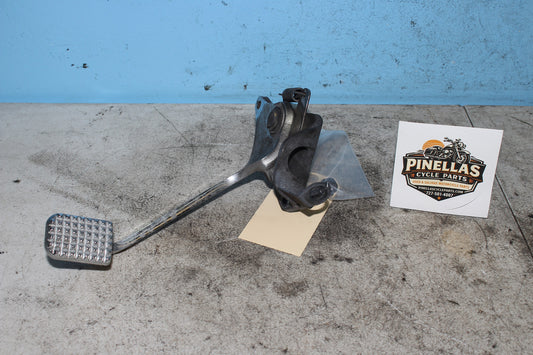 04-09 Honda Shadow Aero VT750C Rear Brake Pedal Lever w/ Bracket Foot Brake Arm