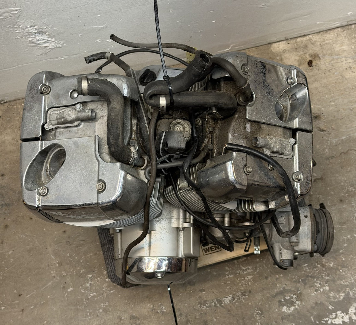 04-12 Honda Shadow Aero VT750 Engine Motor Transmission *RUNS BLOWN HEAD GASKET*