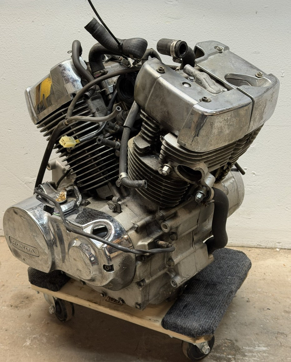 04-12 Honda Shadow Aero VT750 Engine Motor Transmission *RUNS BLOWN HEAD GASKET*