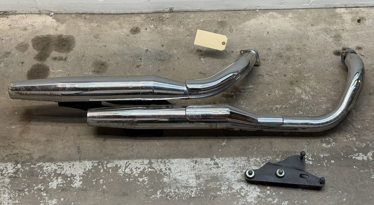 08-09 Honda Shadow Aero VT750C Exhaust Mufflers Pipes Header System
