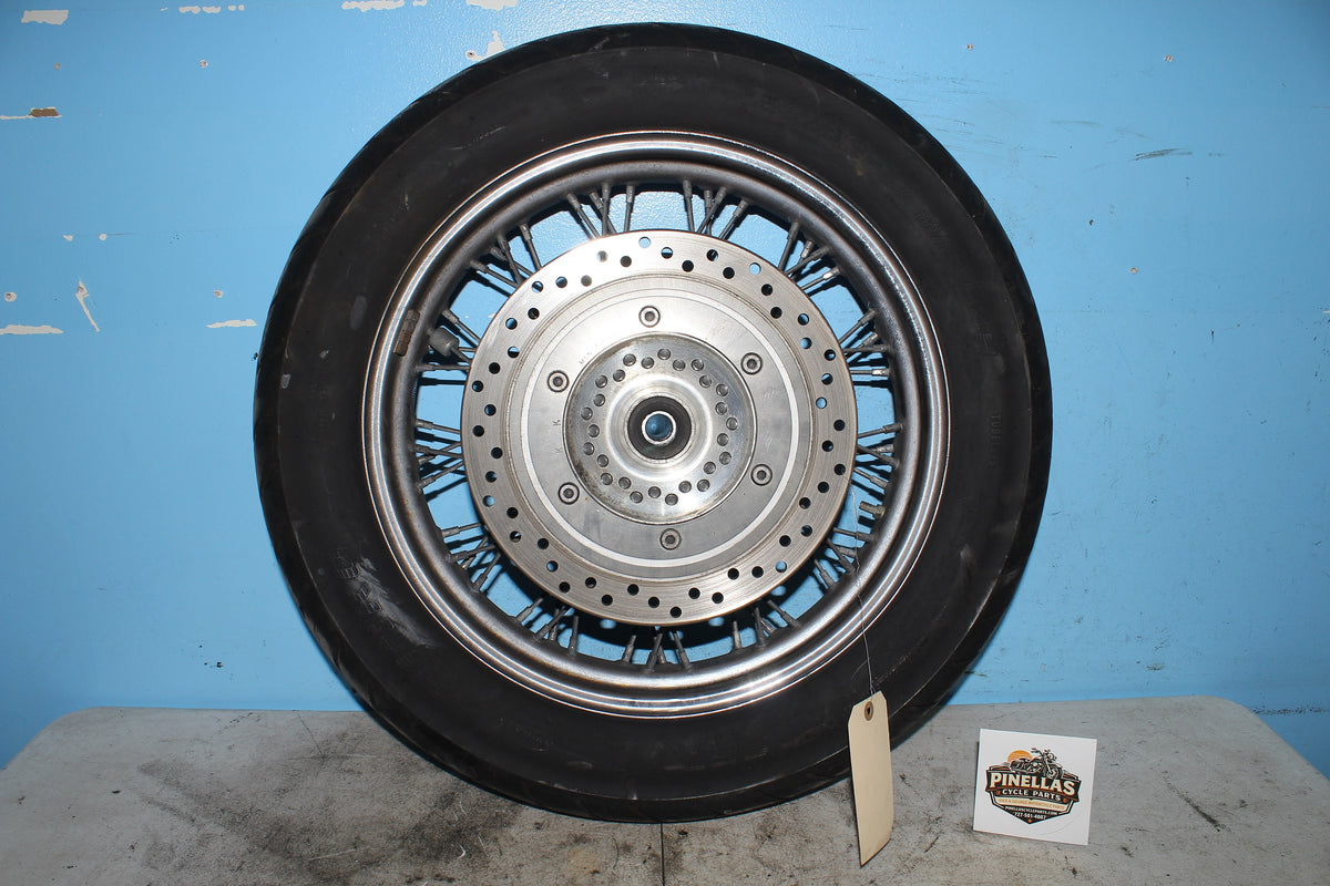 04-12 Honda Shadow Aero VT750C Front Wheel Rim Spoke *STRAIGHT* *Dry Rot*