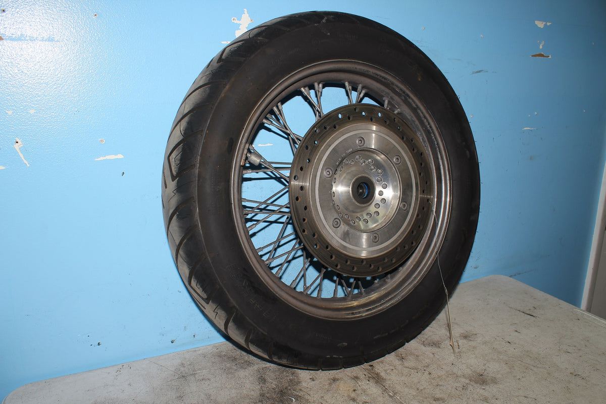 04-12 Honda Shadow Aero VT750C Front Wheel Rim Spoke *STRAIGHT* *Dry Rot*