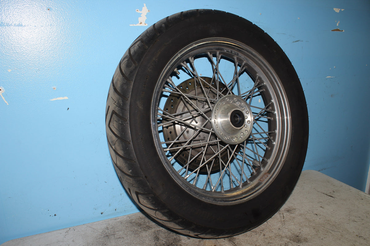 04-12 Honda Shadow Aero VT750C Front Wheel Rim Spoke *STRAIGHT* *Dry Rot*