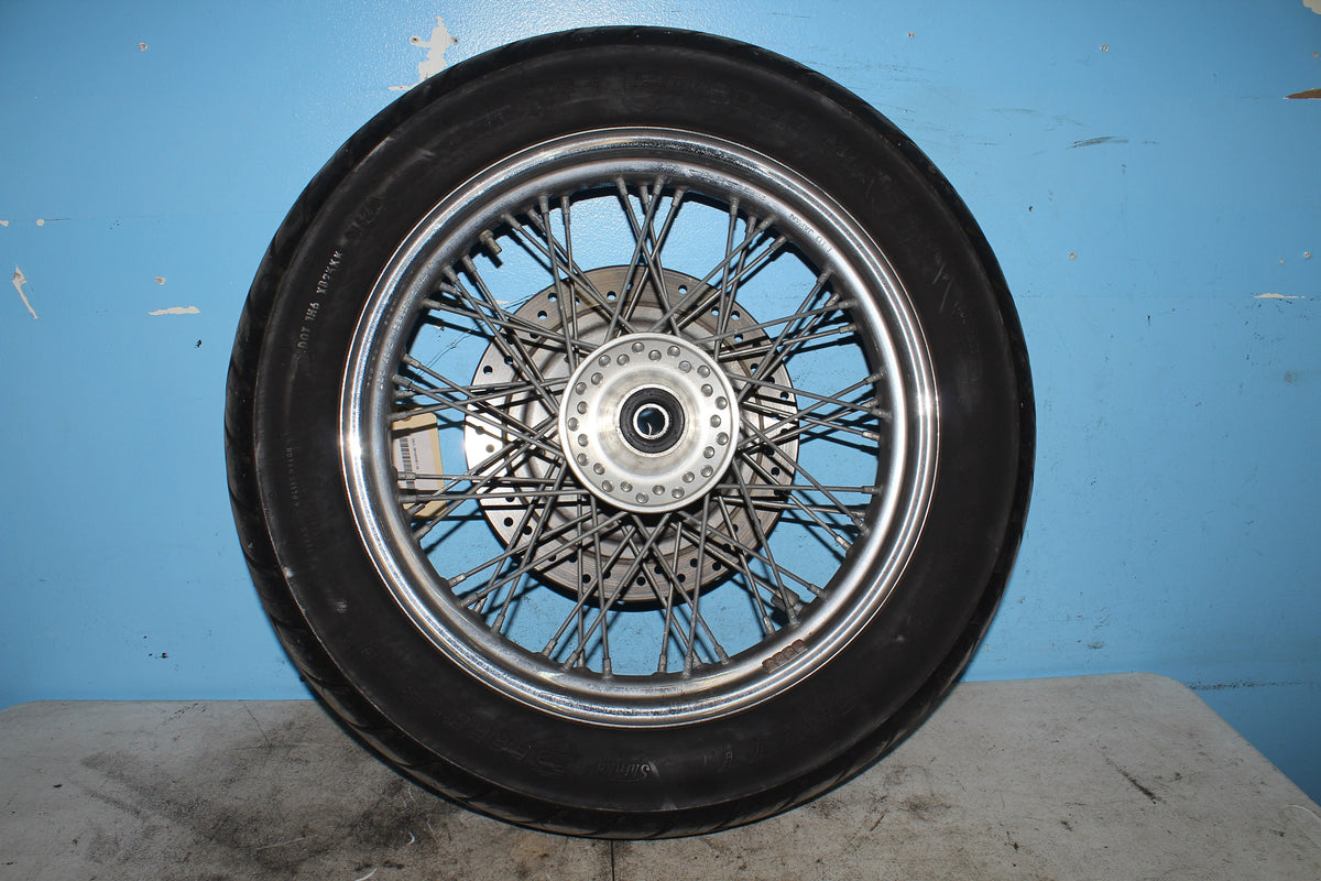 04-12 Honda Shadow Aero VT750C Front Wheel Rim Spoke *STRAIGHT* *Dry Rot*