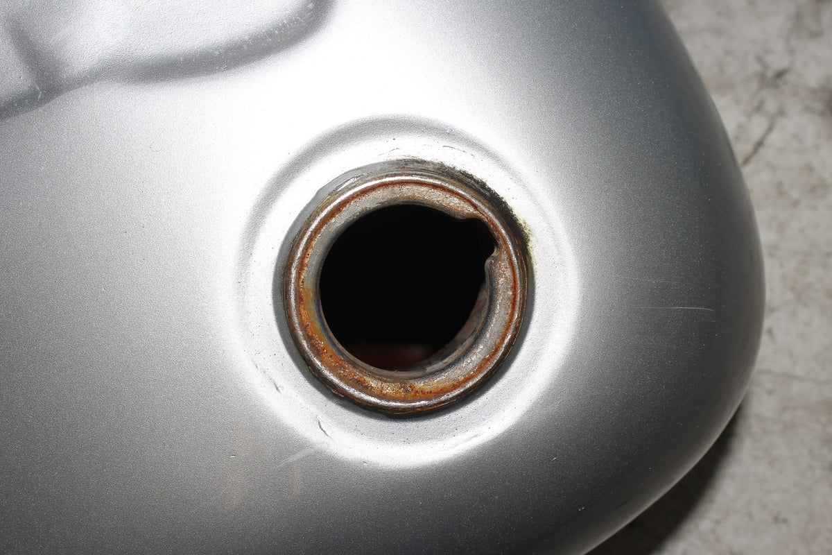 04-09 Honda Shadow Aero VT750 Gas Fuel Tank Petrol Silver Black SEE DESCRIPTION