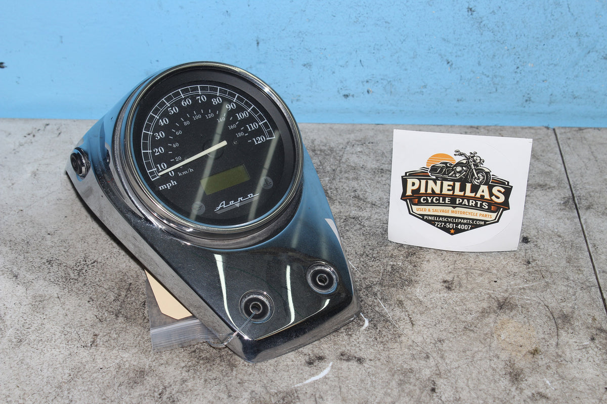 08-10 Honda Shadow Aero VT750C Speedometer Gauge Meter Cover Surround 38k Miles