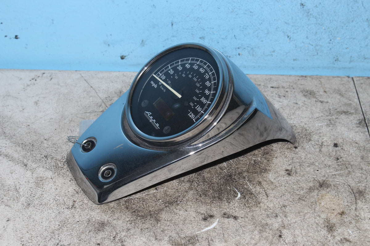 08-10 Honda Shadow Aero VT750C Speedometer Gauge Meter Cover Surround 38k Miles