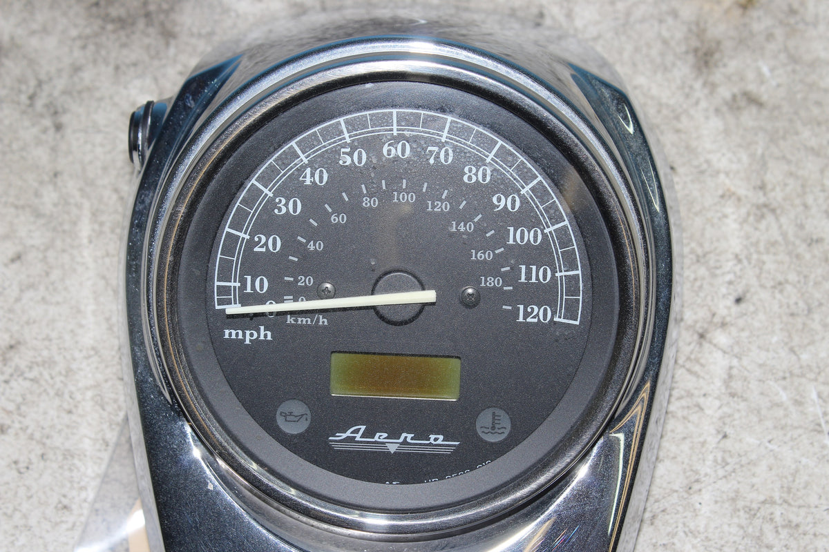 08-10 Honda Shadow Aero VT750C Speedometer Gauge Meter Cover Surround 38k Miles
