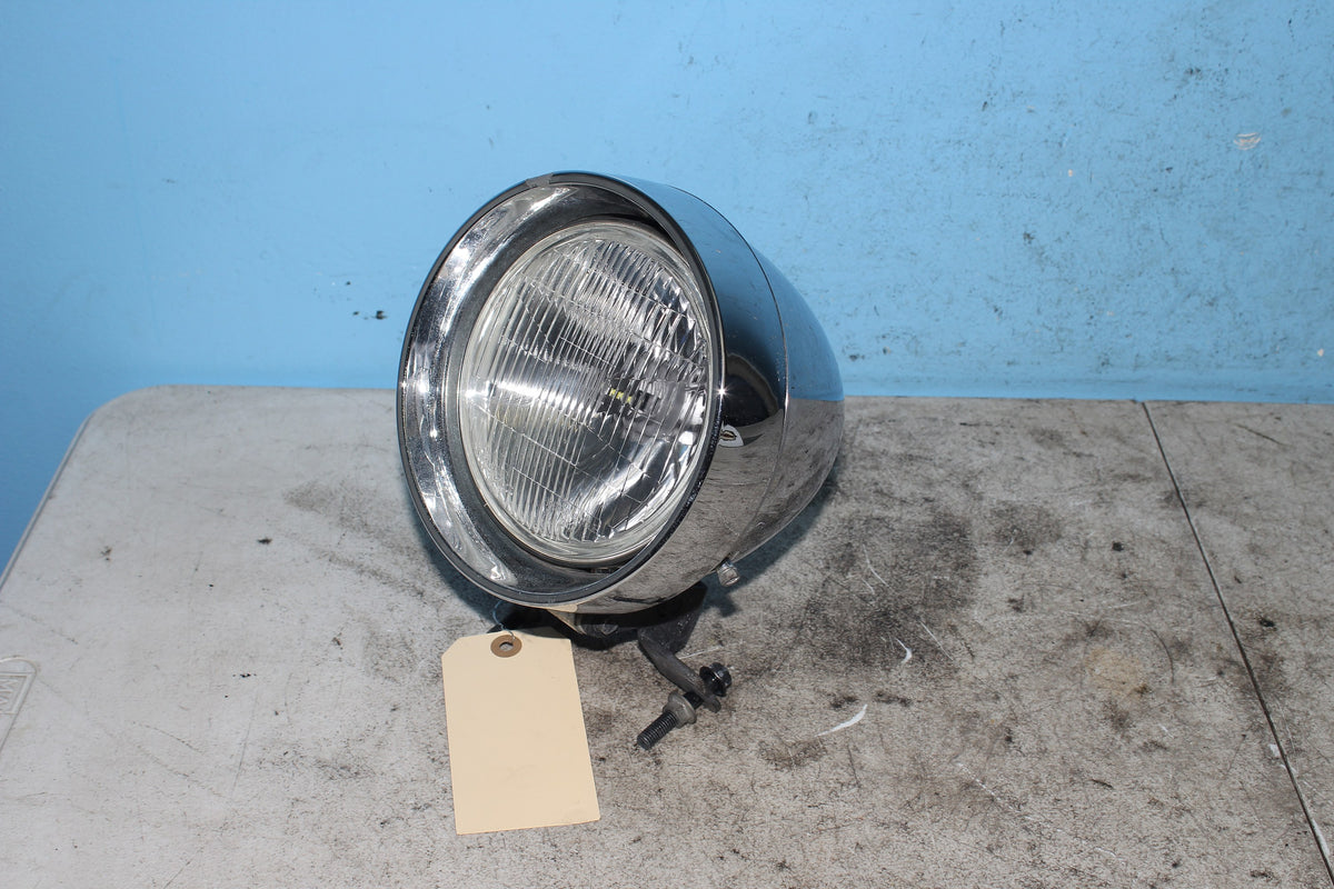 04-12 Honda Shadow Aero VT750C Headlight Bucket Housing Lens Head Lamp w/ Mount