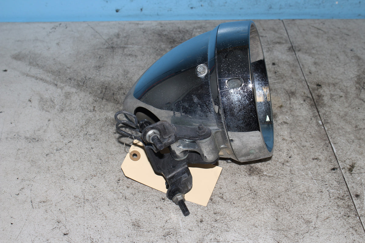 04-12 Honda Shadow Aero VT750C Headlight Bucket Housing Lens Head Lamp w/ Mount