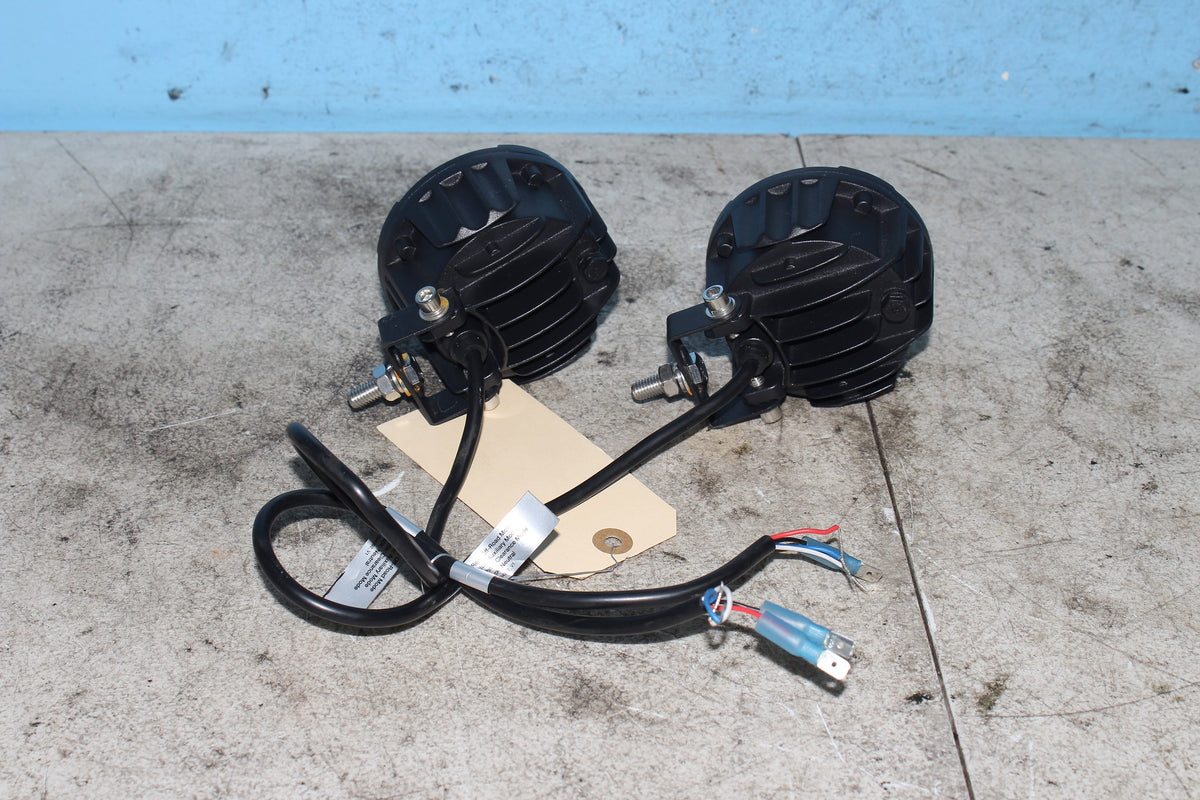 04-12 Honda Shadow Aero VT750C LED Auxiliary Lights Pods Fog Driving Lamps