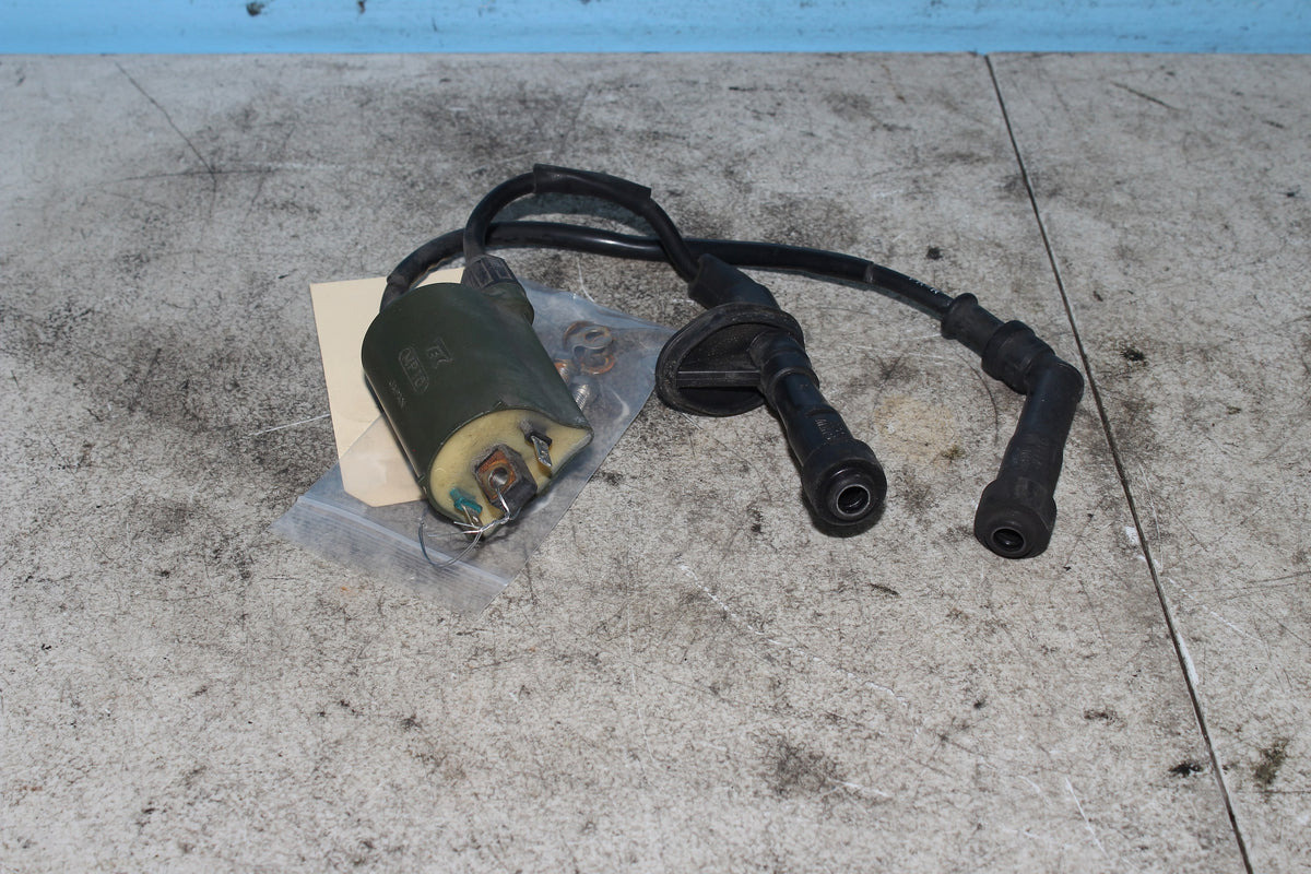 04-12 Honda Shadow Aero VT750C Ignition Coil Front Cylinder w/ Plug Wires