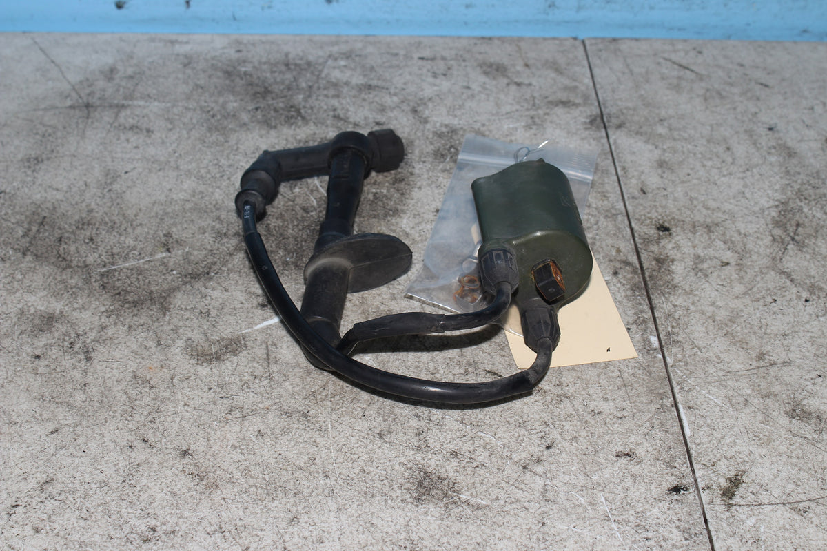 04-12 Honda Shadow Aero VT750C Ignition Coil Front Cylinder w/ Plug Wires