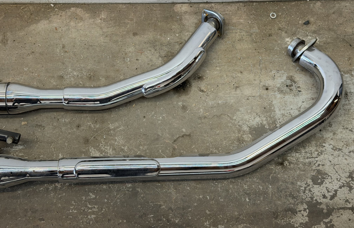96-01 Yamaha Royal Star XVZ1300 Exhaust Headers Pipe Mufflers Full System Chrome