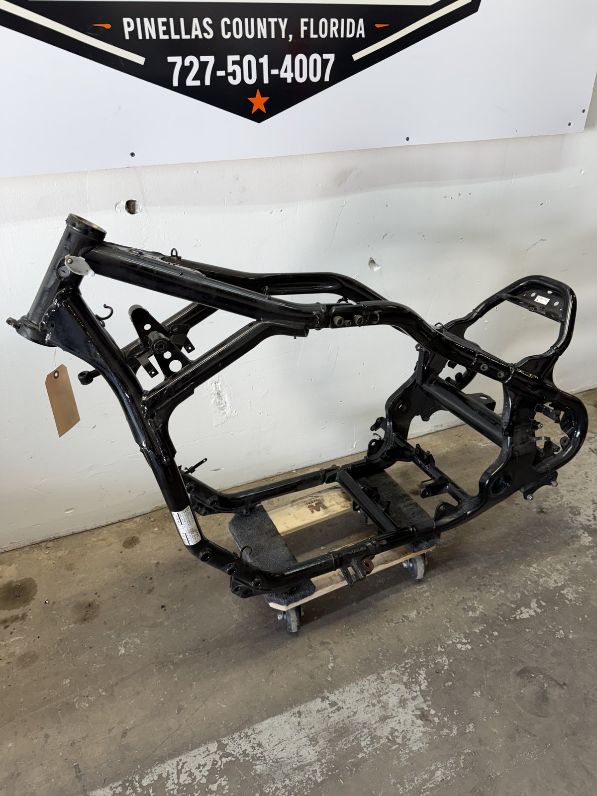 96-01 Yamaha Royal Star XVZ1300 Frame Chassis Main Frame *CLN*
