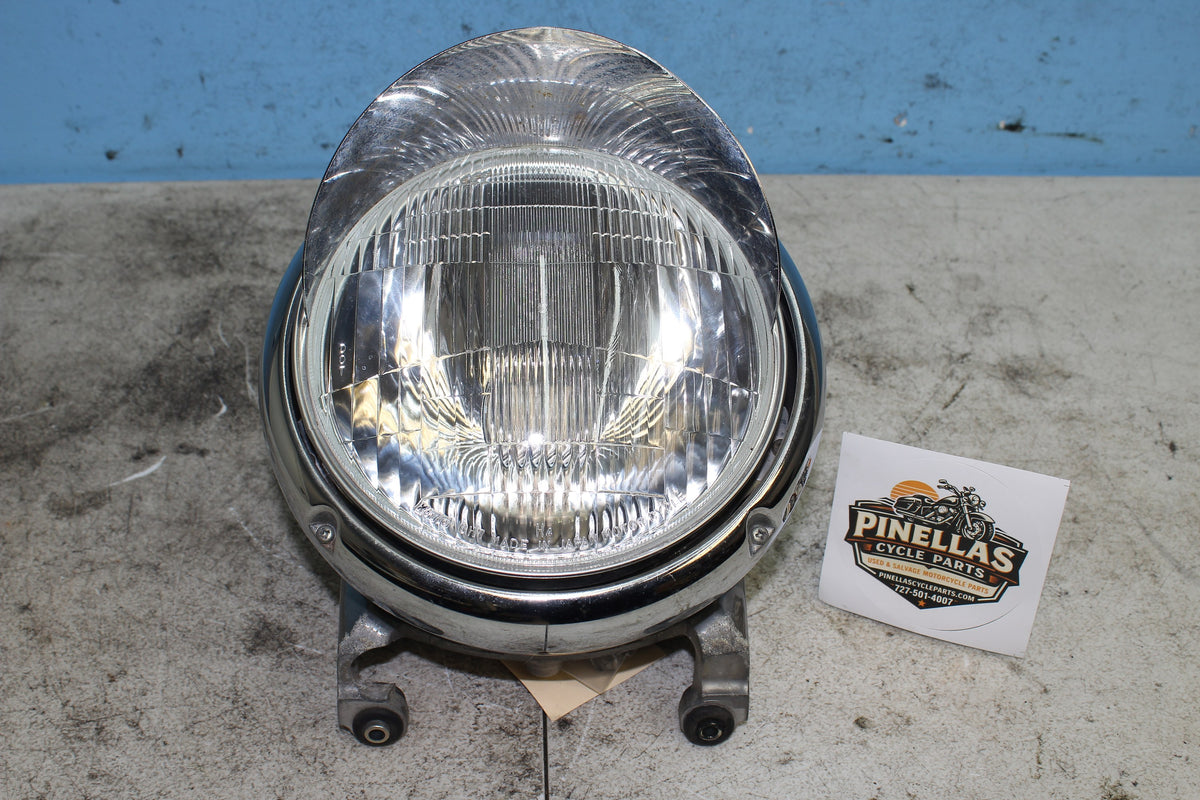 96-01 Yamaha Royal Star XVZ1300 Headlight Assembly Head Lamp Bucket Lens Rim