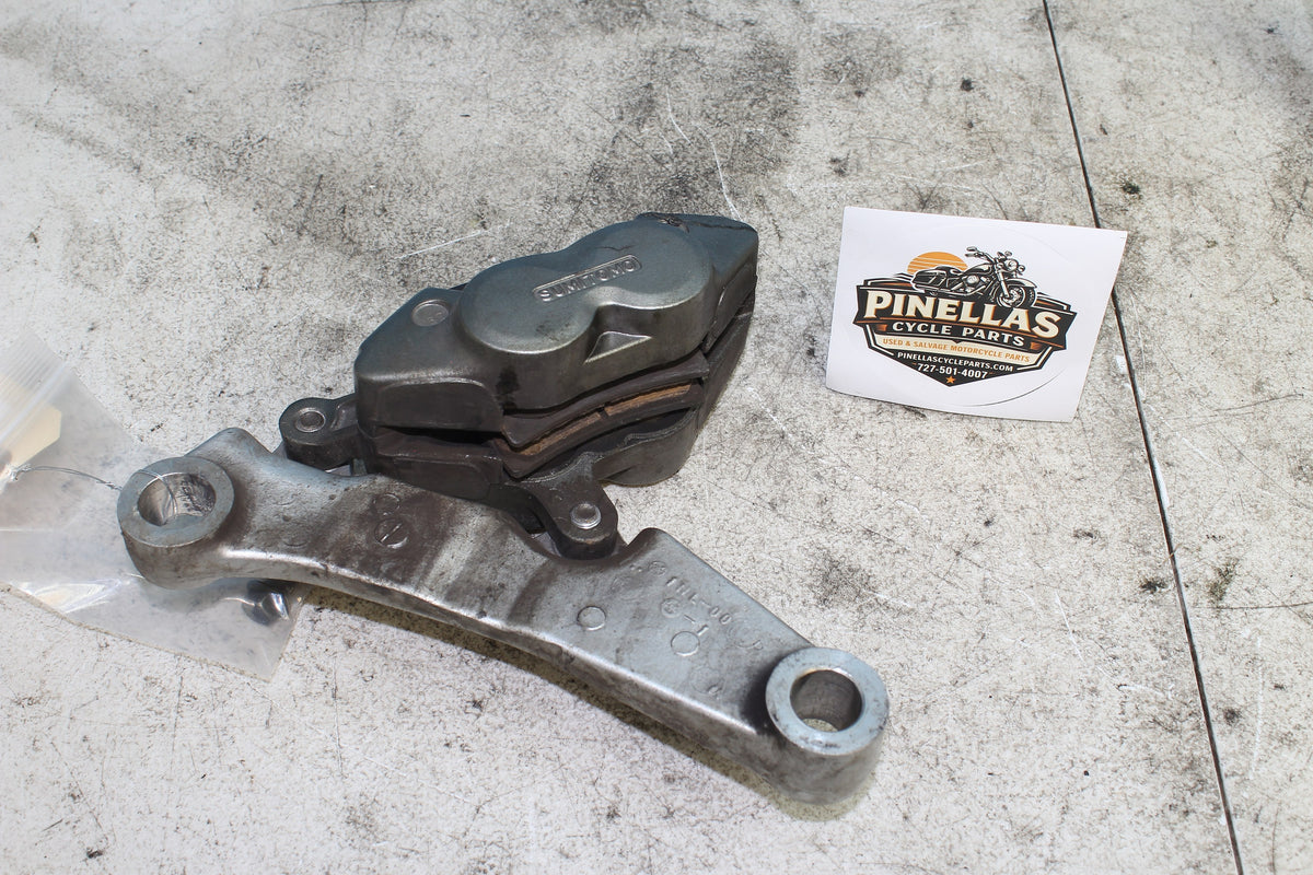 96-01 Yamaha Royal Star XVZ1300 Rear Brake Caliper w/ Bracket Mount