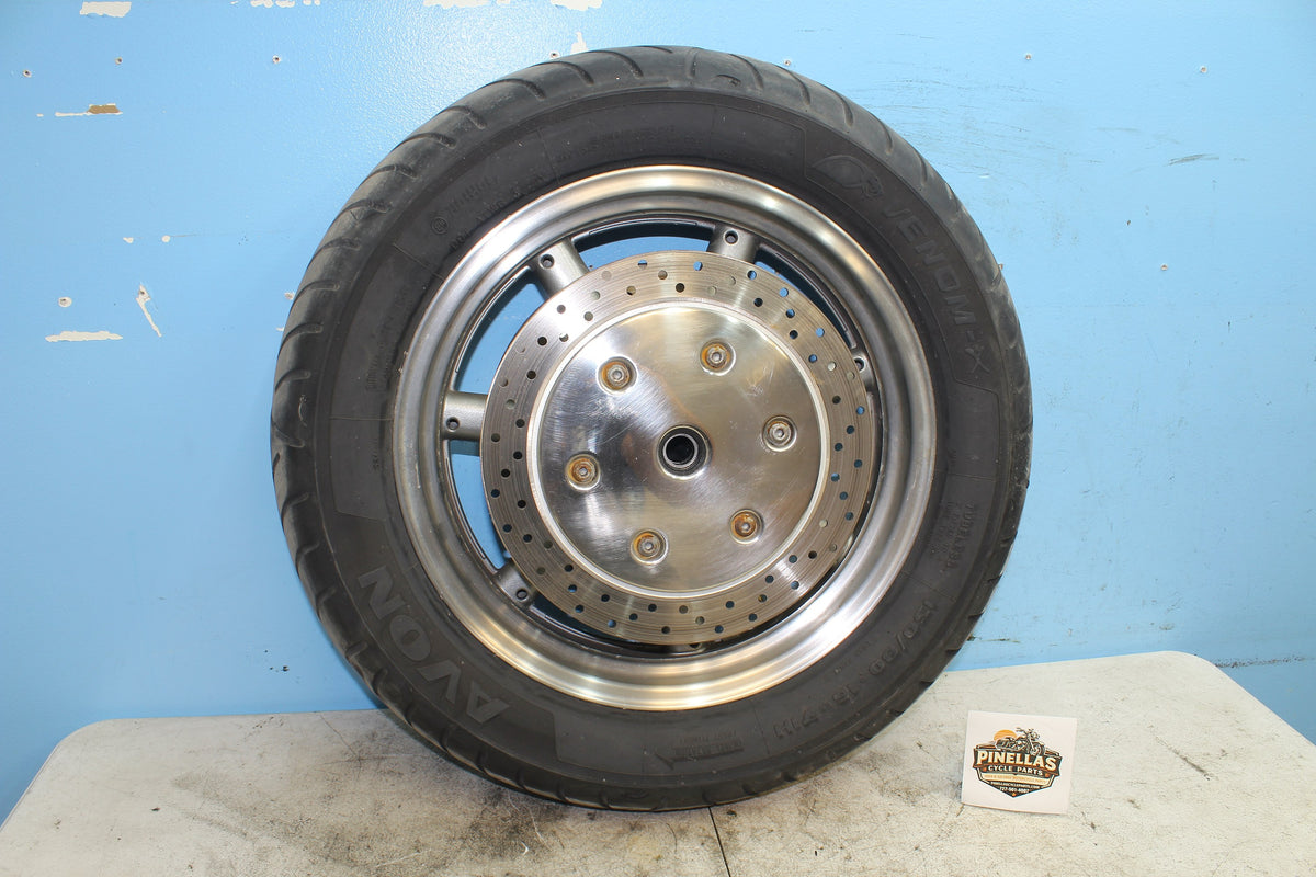 96-01 Yamaha Royal Star XVZ1300 Front Wheel Rim Cast Brake Rotor *STRAIGHT*