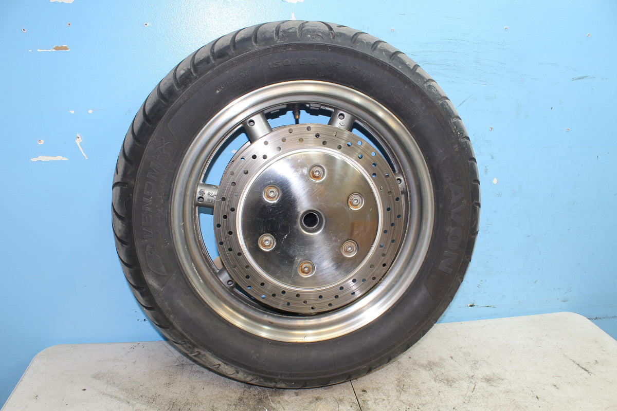 96-01 Yamaha Royal Star XVZ1300 Front Wheel Rim Cast Brake Rotor *STRAIGHT*